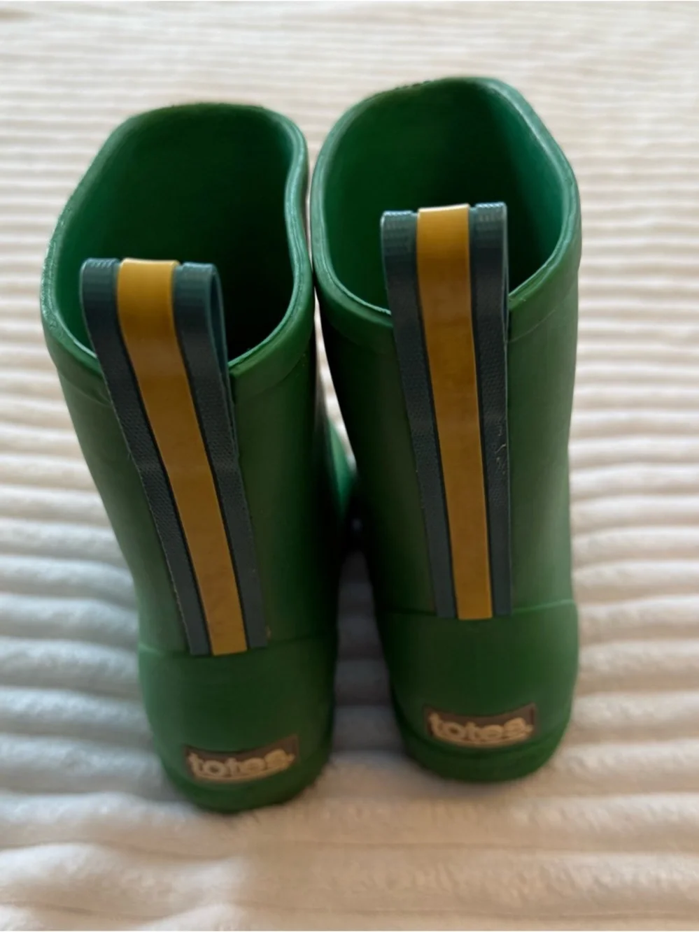 Totes Kids Green Rain Boots